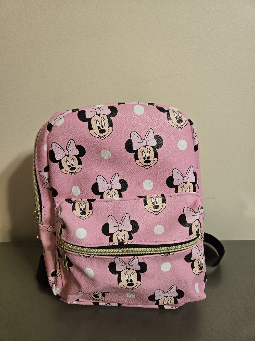 Disney Minnie Mouse All-Over Print Mini Backpack Purse